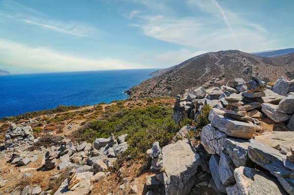 Yunanistan 'ın Ios adasında Homer' ın mezarı