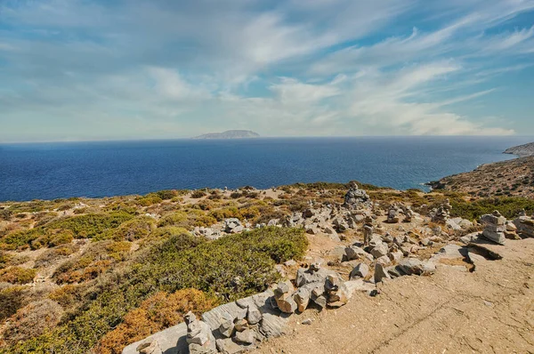 Yunanistan 'ın Ios adasında Homer' ın mezarı