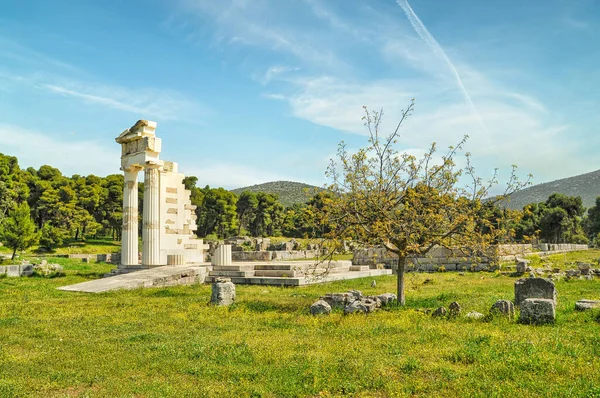 Abaton d'Épidaure au sanctuaire en Grèce — Photo