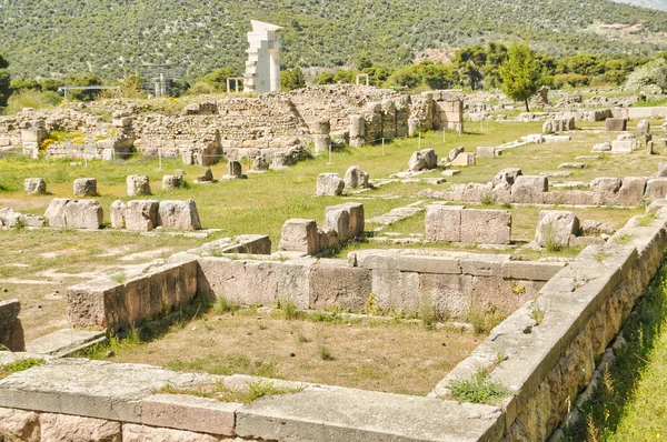Абатон Епідавський у храмі в Греції. — стокове фото