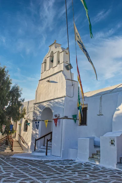Kostel na ostrově Naxos Cyclades — Stock fotografie