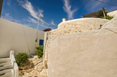 Yunanistan 'ın Sikinos adasında Kastro