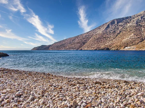 Beach Pebbles Sifnos Greece — Stock Photo, Image