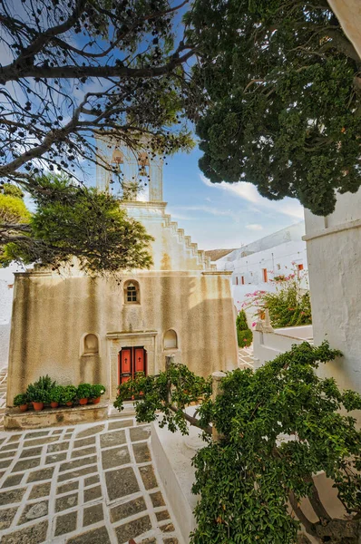 Taxiarchy Ortodoxní Klášter Ostrově Serifos Řecku — Stock fotografie