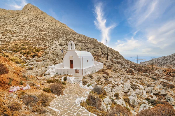 Yunanistan 'daki Folegandros adasının güzel manzarası, Kiklad Kompleksi