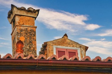 Yunanistan 'ın Nafplio kentindeki tarihi bina, fotoğrafçılık için ideal