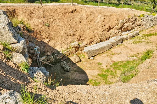 Mora Yunanistan 'daki Miken Arkeolojik Alanı