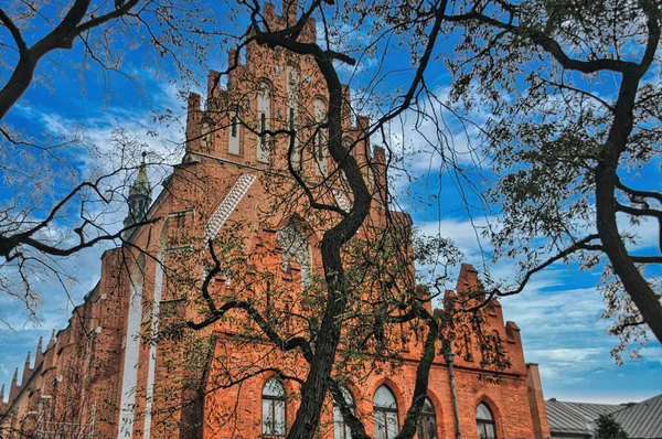 Cathedral Catholic Church Krakow Poland Gothic Style — Stock Photo, Image