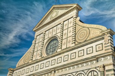 İtalya Floransa 'da Santa Maria del Fiore Katedrali ve Piazza Duomo