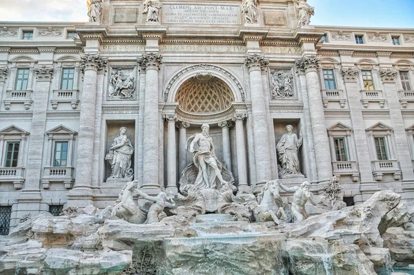Beuatiful City Rome Trevi Fountain Italy Europe — Stockfoto
