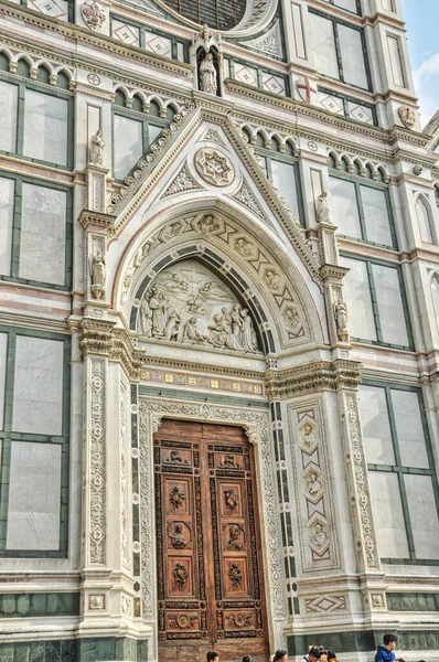 Prachtige Stad Florence Vol Met Historische Gebouwen Standbeelden Italië Van — Stockfoto