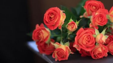 Masadaki çalı gülleri