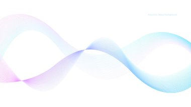 Hava dalgası, açık pembe ya da mavi renk. Pürüzsüz renk akışına sahip dalgalı bir girdap. Tasarım ögesi, soyut harmanlama eğrileri beyaz arkaplanda izole edildi. İş sunumu illüstrasyonu