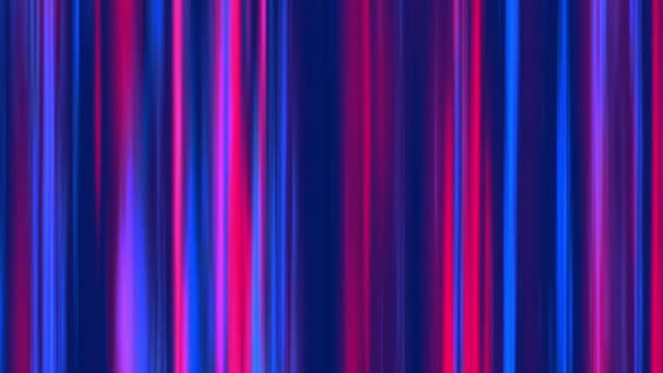 Abstract Background Blue Red Purple Vertical Glowing Lines Animation Flickers — Stock videók