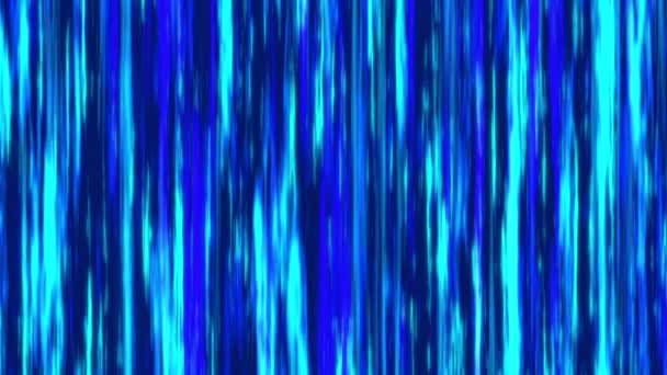 Abstract Background Blue Vertical Glowing Spots Animation Flickers Lines Bright — ストック動画