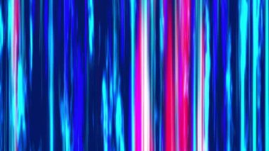 Abstract background with blue and pink vertical glowing spots. Animation with twinkling lines. Bright background for the design of your business concept, presentation