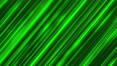 Abstract background with green oblique lines with glow. Background for your business concept. Smooth movement of light green glow