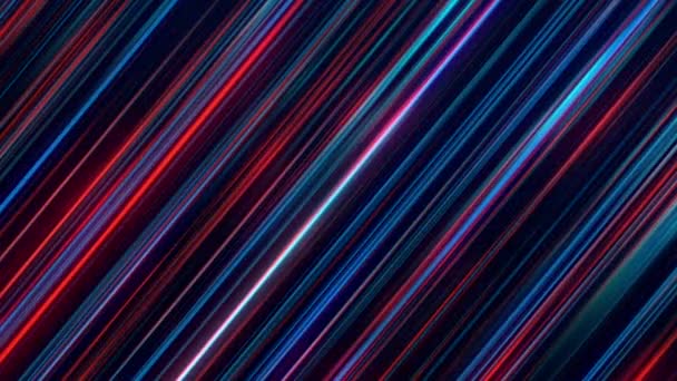 Abstract Background Bright Colored Oblique Lines Glow Background Your Business — Stok video
