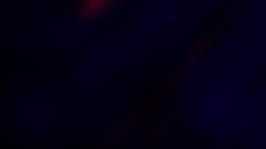 Abstract defocused blue and red light leak gradient for overlay on your project. Smoothly moving glare, view through the glass