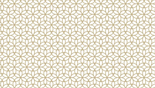 Abstraktes Arabisches Muster Islamistischer Hintergrund Geometrische Ornamente Blume Konzept Vektorillustration — Stockvektor