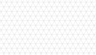 Triangle line pattern background. Abstract white hexagon with dot line seamless. Vector illustration.