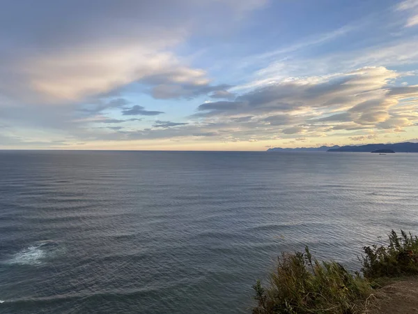 Pasifik Okyanusu Üzerinde Gün Batımı — Stok fotoğraf