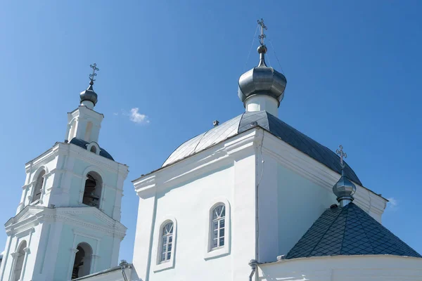 Domes Crosses Top Church Turned East Orthodox Christian Religion Stock Photo