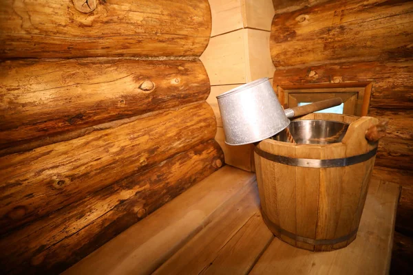 Limon ormanındaki Rus hamamı. Güzel tasarım.