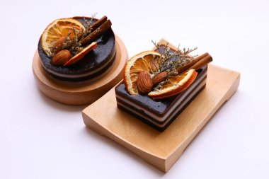 Beyaz bir arka plan olarak el yapımı Sabun