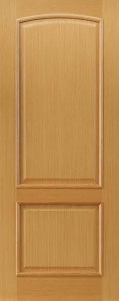 Внутренняя Дверь Сделана Натурального Шпона Красивой Текстурой Фурнитурой — стоковое фото