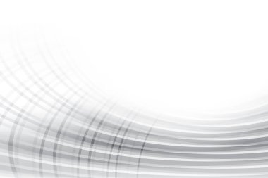 Soyut beyaz ve gri renkli, geometrik şekilli modern tasarım arka planı. Vektör illüstrasyonu.