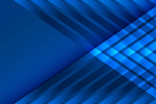 Fundo Cor Azul Geométrico Abstrato Com Padrão Design Moderno Ilustração — Vetor de Stock