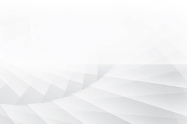 Soyut geometrik beyaz ve gri arkaplan. Vektör illüstrasyonu.