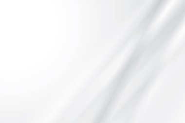 Soyut beyaz ve gri eğimli arkaplan. Vektör illüstrasyonu.