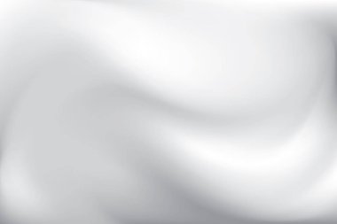 Soyut beyaz ve gri eğimli arkaplan. Vektör illüstrasyonu.