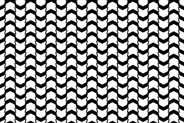 Nahtloses Muster Mit Schwarz Weißem Hintergrund Geometrisches Muster Vektorillustration — Stockvektor