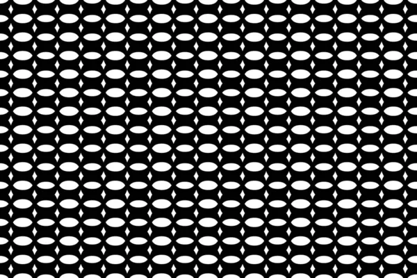 Απρόσκοπτη Μοτίβο Φόντο Μαύρο Και Άσπρο Χρώμα Γεωμετρικό Σχέδιο Εικονογράφηση — Διανυσματικό Αρχείο