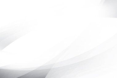 Soyut beyaz ve gri renkli, geometrik şekilli modern tasarım arka planı. Vektör illüstrasyonu.