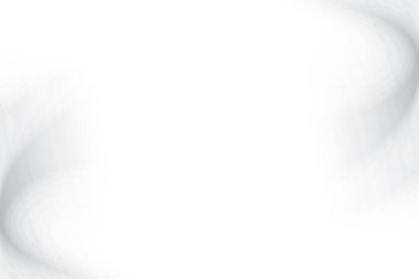 Soyut beyaz ve gri renkli, geometrik şekilli modern tasarım arka planı. Vektör illüstrasyonu.