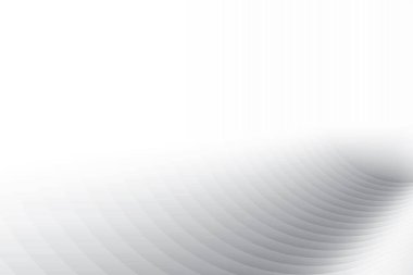 Soyut beyaz ve gri renkli, geometrik şekilli modern tasarım arka planı. Vektör illüstrasyonu.