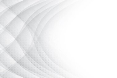 Soyut beyaz ve gri renkli, geometrik şekilli modern tasarım arka planı. Vektör illüstrasyonu.