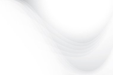 Soyut beyaz ve gri renkli, geometrik şekilli modern tasarım arka planı. Vektör illüstrasyonu.