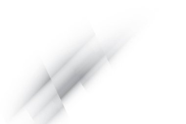 Soyut beyaz ve gri renkli, geometrik şekilli modern tasarım arka planı. Vektör illüstrasyonu.