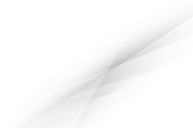 Soyut beyaz ve gri renkli, geometrik şekilli modern tasarım arka planı. Vektör illüstrasyonu.