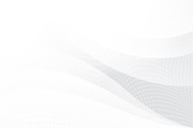 Soyut beyaz ve gri renkli, geometrik şekilli modern tasarım arka planı. Vektör illüstrasyonu.