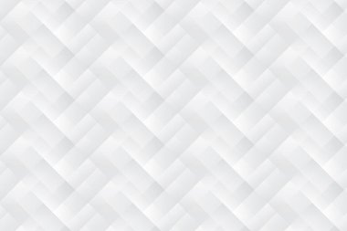 Soyut beyaz ve gri renkli, geometrik şekilli modern tasarım arka planı. Vektör illüstrasyonu.