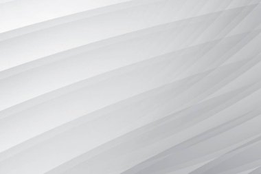 Soyut beyaz ve gri renkli, geometrik şekilli modern tasarım arka planı. Vektör illüstrasyonu.