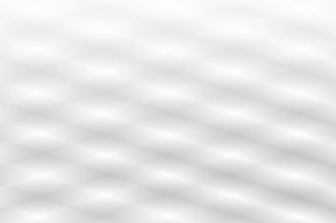 Soyut beyaz ve gri renkli, geometrik şekilli modern tasarım arka planı. Vektör illüstrasyonu.