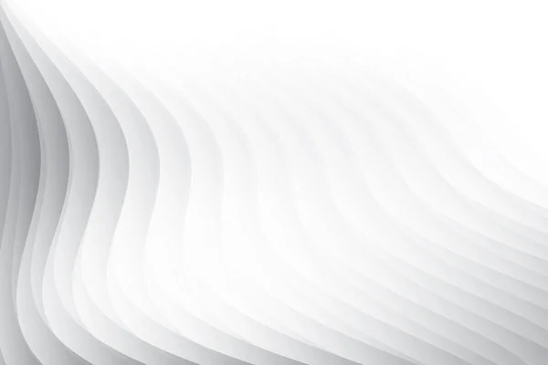 Soyut beyaz ve gri renkli, geometrik şekilli modern tasarım arka planı. Vektör illüstrasyonu.