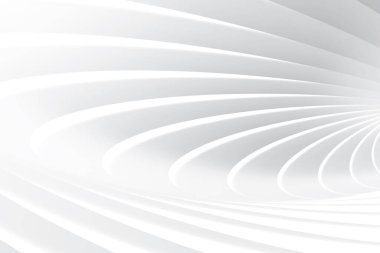 Soyut beyaz ve gri renkli, geometrik şekilli modern tasarım arka planı. Vektör illüstrasyonu.